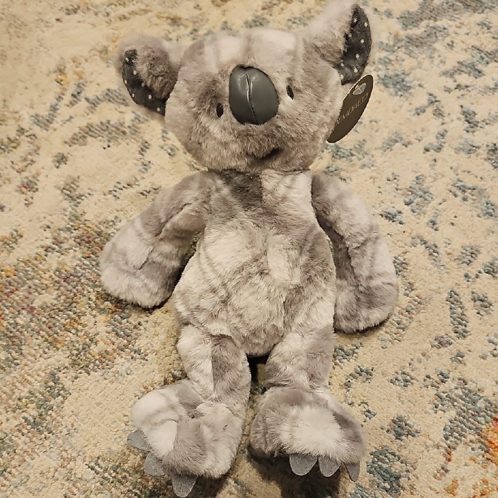 Gray Plush Koala Toy